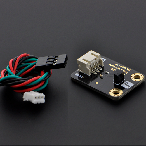 Gravity DS18B20 온도측정 센서 / -55-125℃ / Gravity DS18B20 Temperature Sensor (Arduino Compatible) [DFR0024]